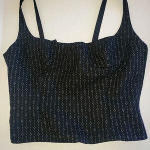 Gianni Versace Couture Vintage 1999 Black Corset Bustier